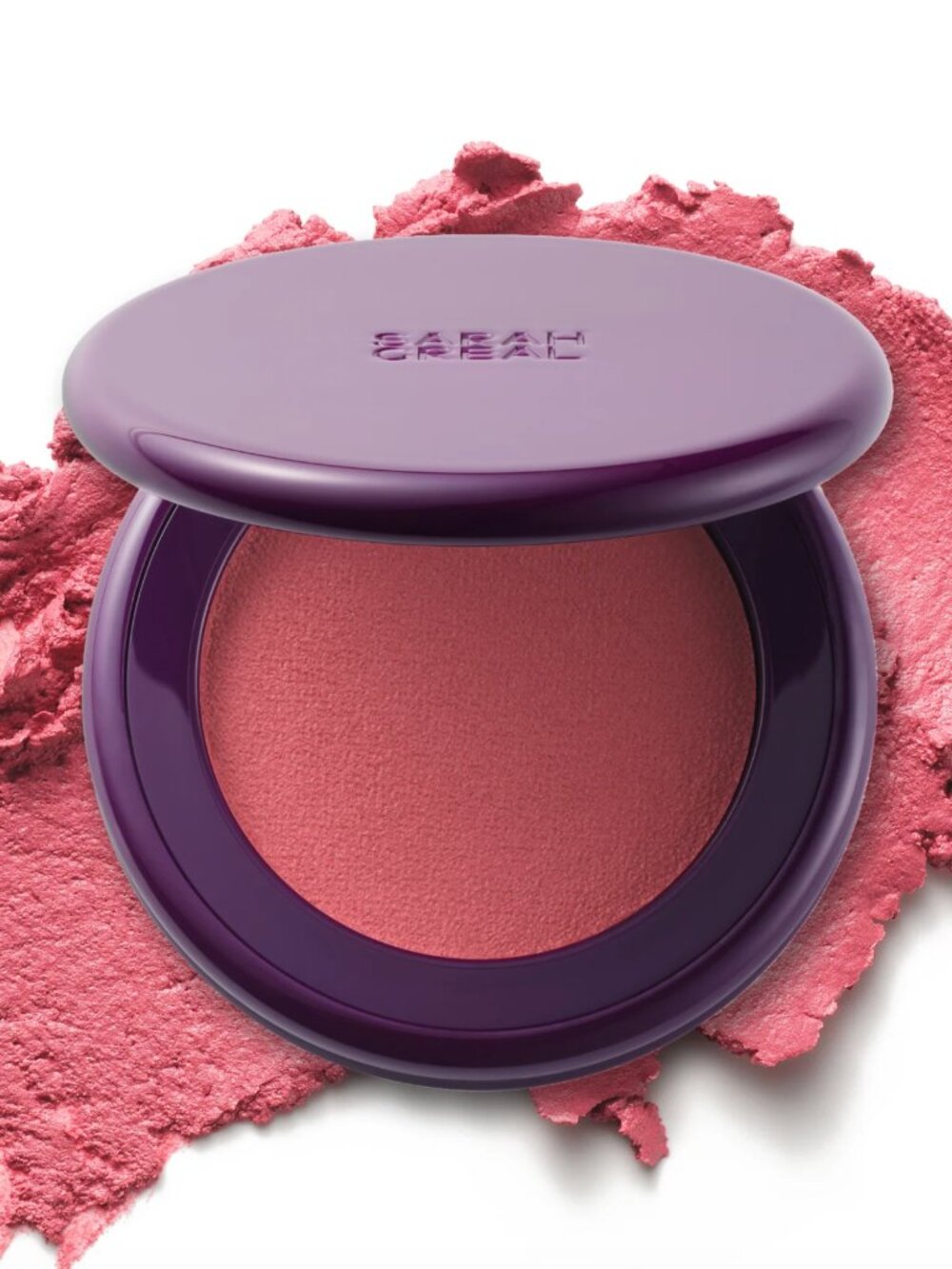 Sarah Creal  Coming in Hot Blurring Pressed-Mousse Blush in Lovefool - BNIB